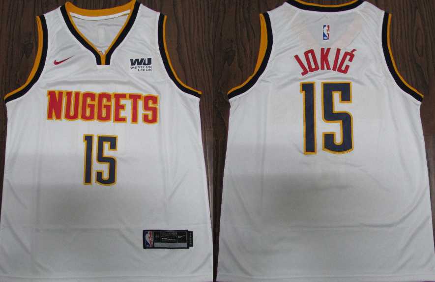 Nuggets 15 Nikola Jokic White Nike Swingman Jersey,We sell and wholesale Nuggets 15 Nikola Jokic White Nike Swingman Jersey on line form chian!